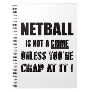 Cuaderno El Netball no es un crimen