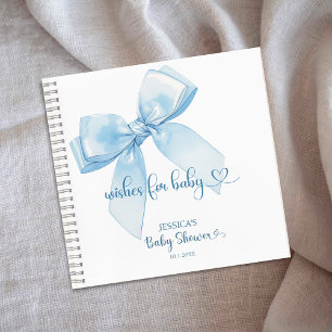 Cuaderno El niño bebé de Cinta Azul desea un bebé