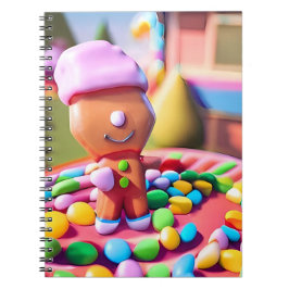 Cuaderno El niño de Gingerbread hace bueno - Ken Gage Art