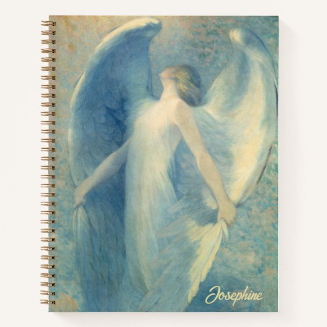 Cuaderno El nombre de la obra de arte de Angel William Baxt (Anverso)