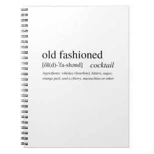 Cuaderno El Old Fashion, el clásico cóctel bourbon