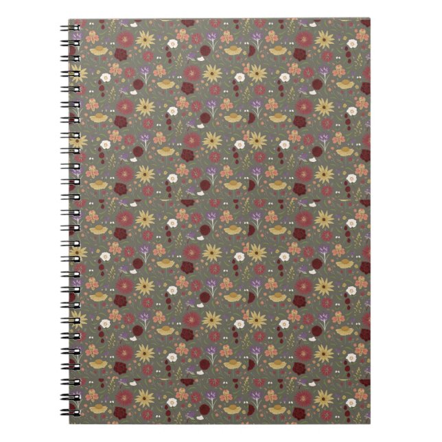 Cuaderno El origen floral del abrave del otoño (Frente)