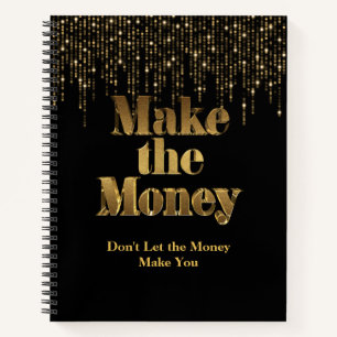 Cuaderno El oro 3D gana dinero