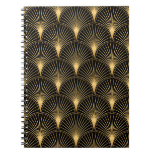 Cuaderno El oro negro del Art Deco: el lujo sin foco