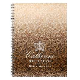 Cuaderno El oro reluciente de la corona