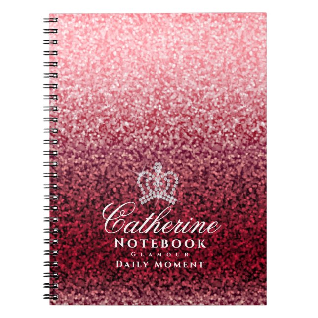 Cuaderno El oro rojo de la brillante corona (Frente)