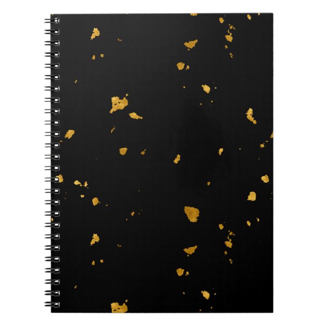 Cuaderno El oro se acaba en negro (Frente)