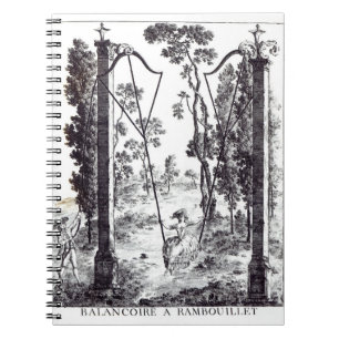 Cuaderno El oscilación del jardín en Rambouillet, del 'DE