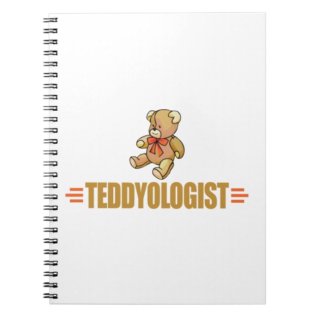 Cuaderno El oso de Teddy gracioso (Frente)