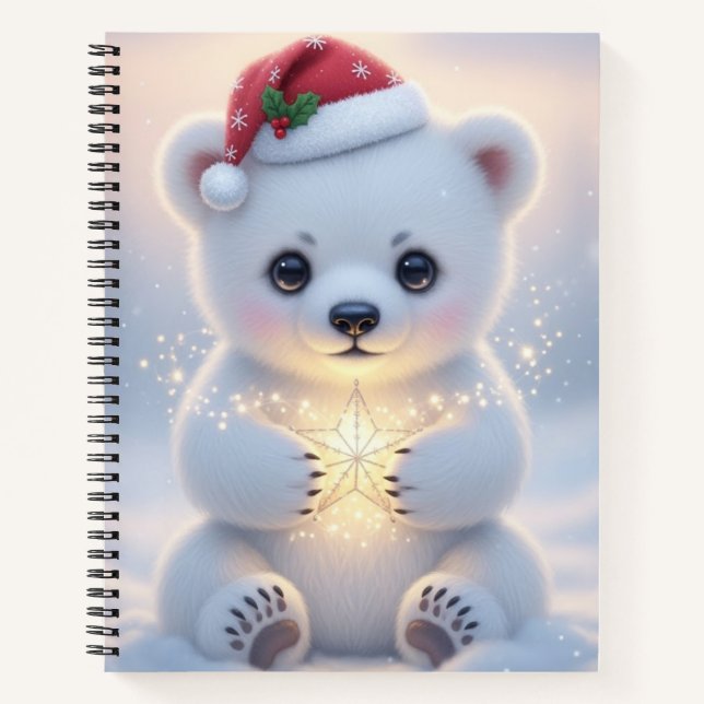 Cuaderno El oso mágico de los Navidades (Anverso)