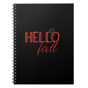 Cuaderno El otoño se va a ir, el diseño de la calabaza F