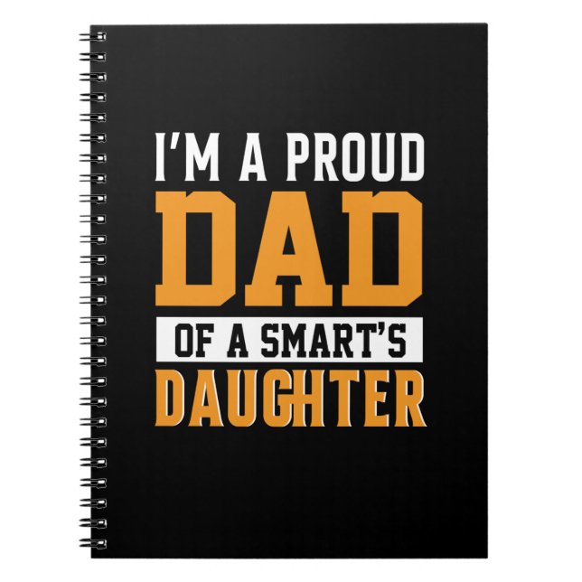 Cuaderno El padre de una hija inteligente (Frente)