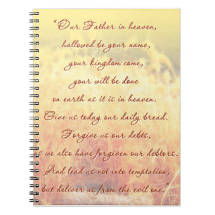Cuaderno El Padrenuestro