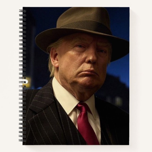 Cuaderno El padrino de América Don J. Trump (Anverso)