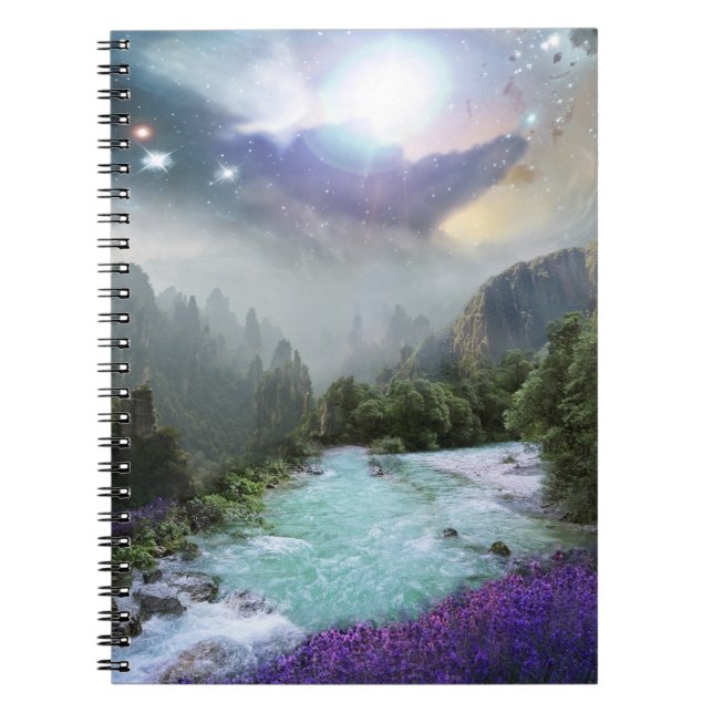 Cuaderno El paisaje natural de la naturaleza escénica (Frente)