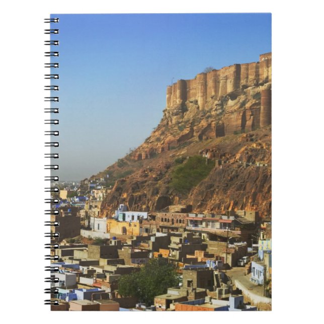 Cuaderno El paisaje urbano de la Ciudad Azul con Meherangar (Frente)