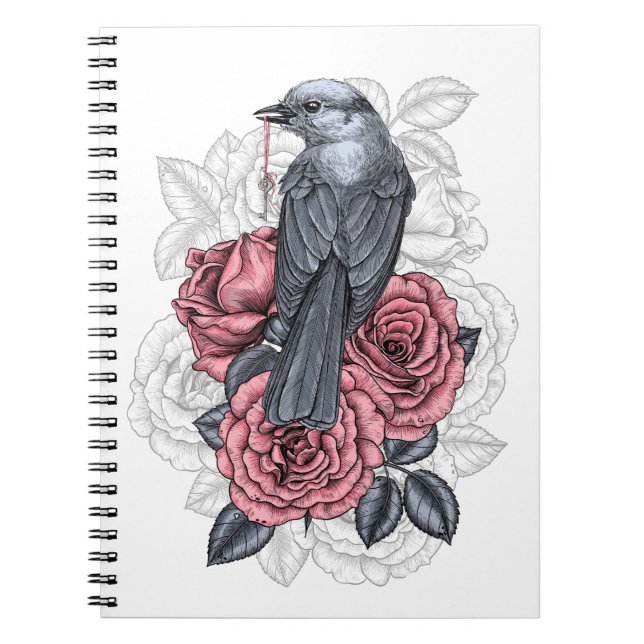 Cuaderno El pájaro con la llave plateada (Frente)