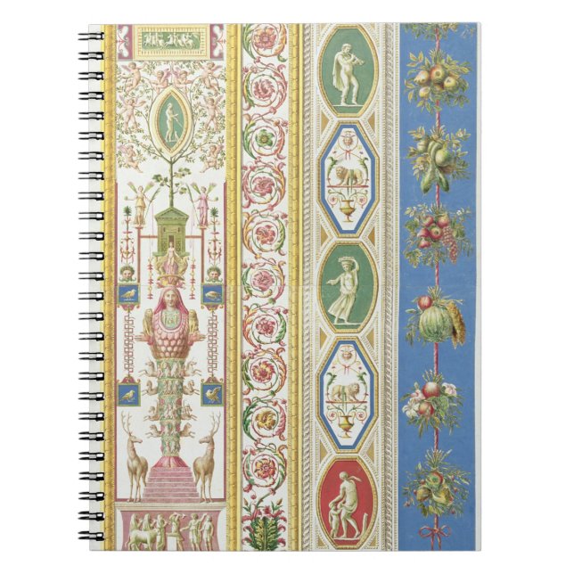 Cuaderno El panel de la logia de Raphael en el Vatican, (Frente)