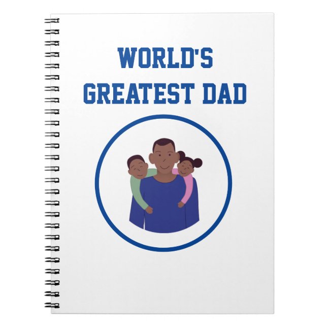 Cuaderno El papá más grande del mundo (Frente)
