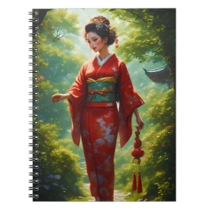 Cuaderno El paseo del kimono