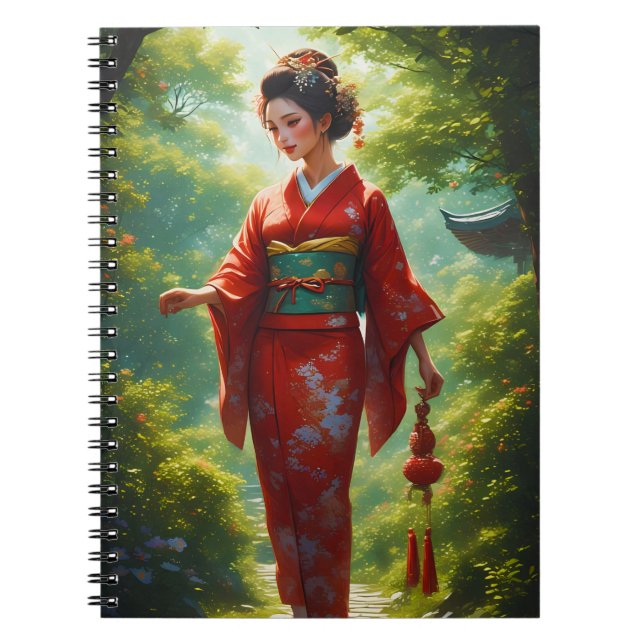 Cuaderno El paseo del kimono (Frente)