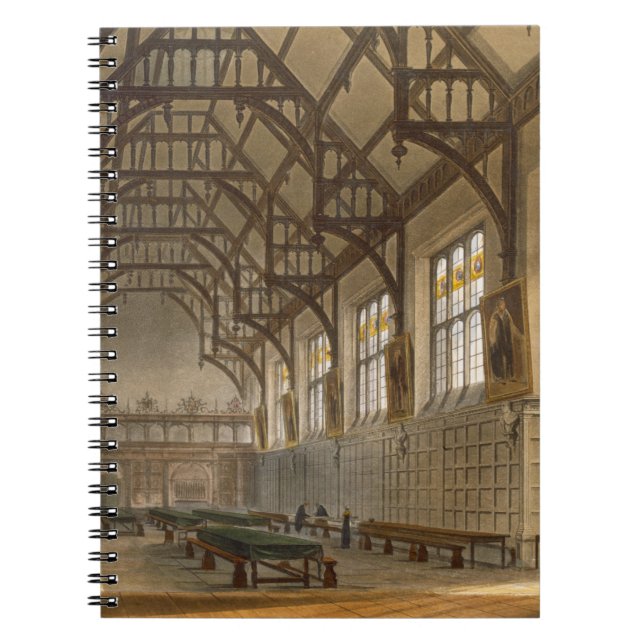 Cuaderno El Pasillo de la universidad de la trinidad, (Frente)