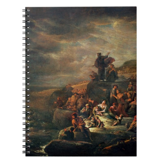 Cuaderno El paso del Mar Rojo (aceite en lona) (Frente)