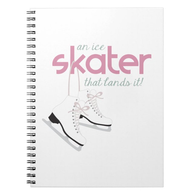 Cuaderno El patinador lo aterriza (Frente)
