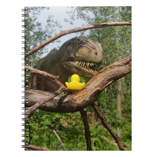 Cuaderno El Pato Vs. T-Rex (Frente)