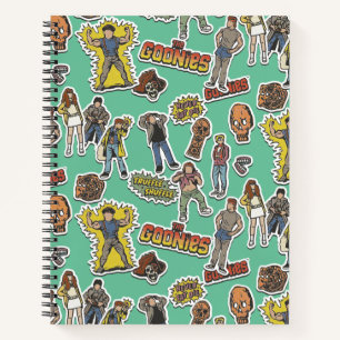 Cuaderno El patrón retro Pegatina de las Goonies
