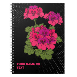 Cuaderno El Pelargonium Estelar 'Robyn Hannah' Pop Art