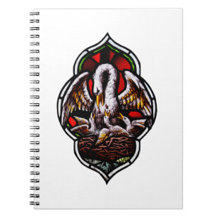 Cuaderno El pelícano como símbolo cristiano
