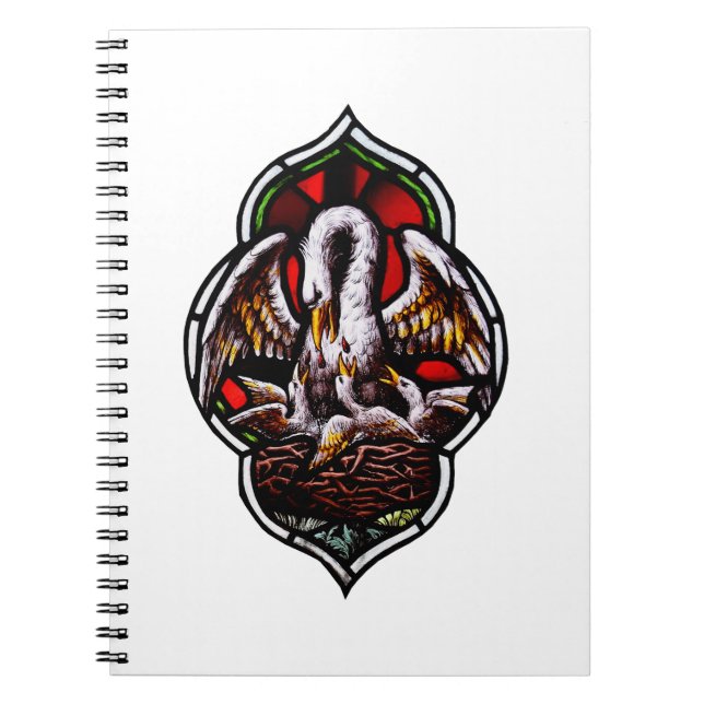 Cuaderno El pelícano como símbolo cristiano (Frente)