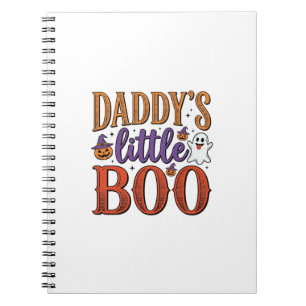 Cuaderno El pequeño Boo de papá Vintage Halloween