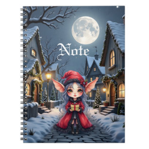 Cuaderno El pequeño mensajero de Navidad.