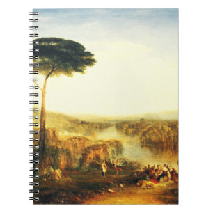 Cuaderno El peregrinaje de Childe Harold de Joseph Turner