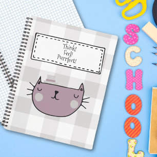 Cuaderno El perfecto juego de búfalo del gato Lover