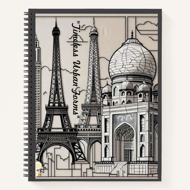 Cuaderno "El perfil de la ciudad" (Anverso)