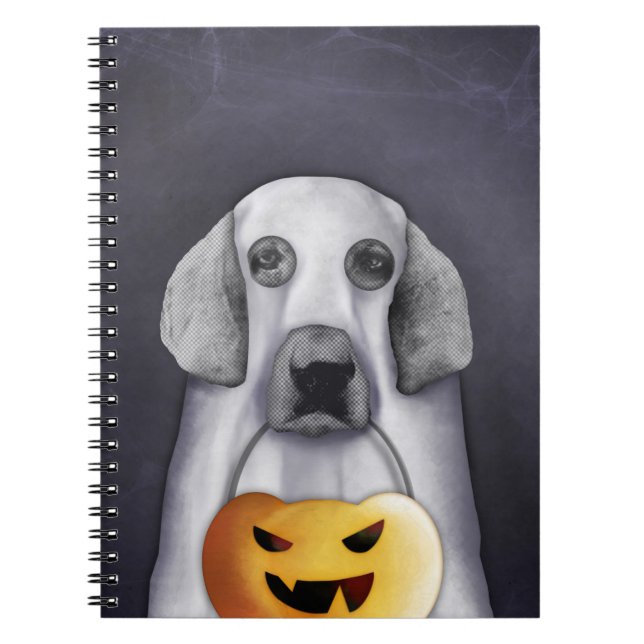 Cuaderno El perrito bah se convierte en un fantasma (Frente)