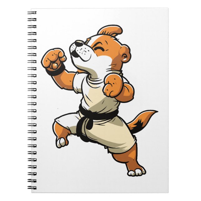 Cuaderno El perro sabe que Karate se transformó (Frente)