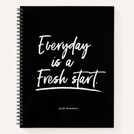 Cuaderno El personalizado Motivational Everyday es un nuevo