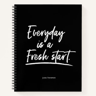Cuaderno El personalizado Motivational Everyday es un nuevo