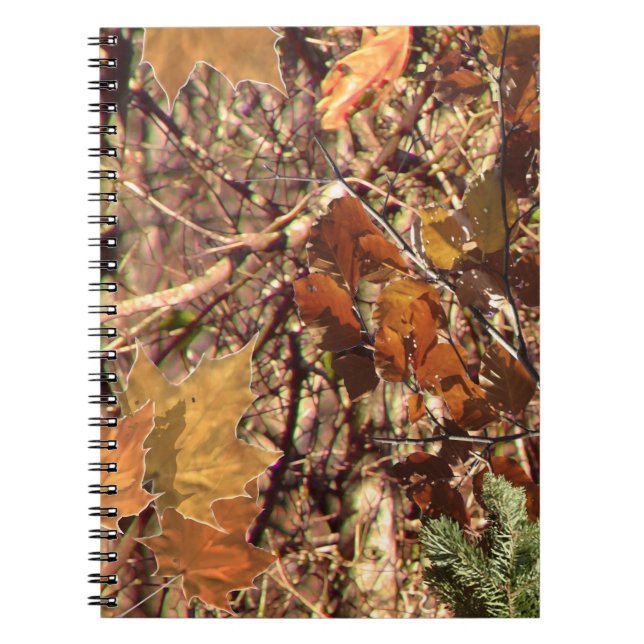Cuaderno El Personalizar de pintura Camo Camouflage de Hunt (Frente)