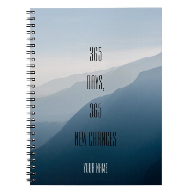 Cuaderno El Personalized| el minimalist| 365 días 365 (Frente)