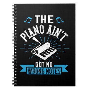Cuaderno El Piano No Tiene Notas Erróneas 02