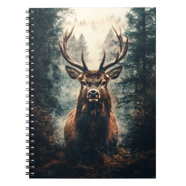 Cuaderno El pico dramático en los bosques (Frente)