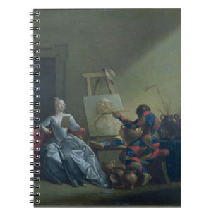 Cuaderno El pintor del Harlequin, c.1742 (aceite en lona)