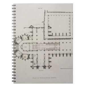 Cuaderno El plan de la abadía de Westminster, platea 1 de