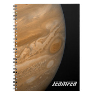 Cuaderno El planeta Júpiter y el gran punto rojo
