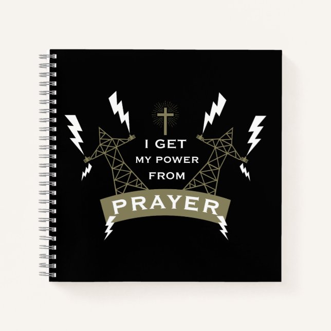 Cuaderno El poder de la oración (Anverso)